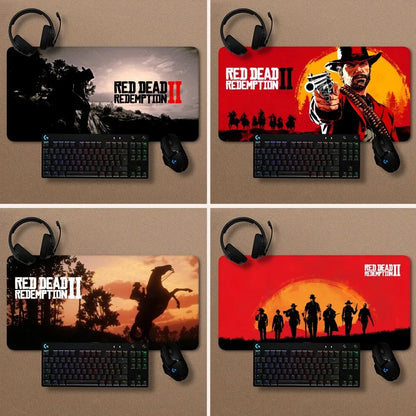 Red Dead Redemption 2 Premium Handmade Mousepads - Available at 2Fast2See.co