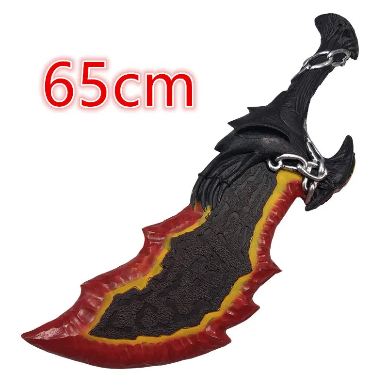 God of War 4 Kratos 93cm Leviathan Axe - Flame knife 65cm Available at 2Fast2See.co