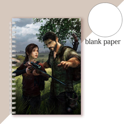 A5 Spiral The Last of Us Notebook Retro Journal Lined & Blank - Design 19 / A5 Available at 2Fast2See.co