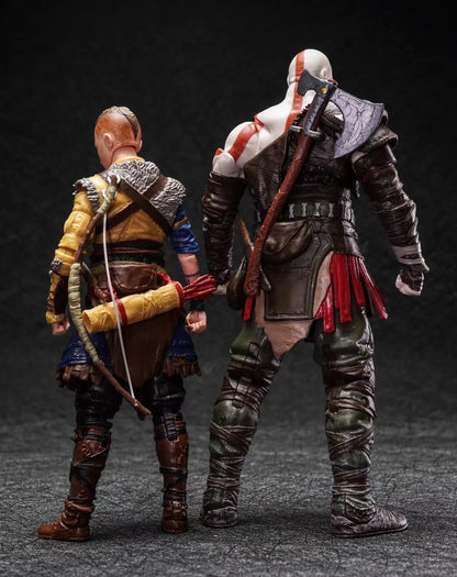 God Of War: Ragnarok Spin Master Kratos and Atreus 6-Inch Action Figures