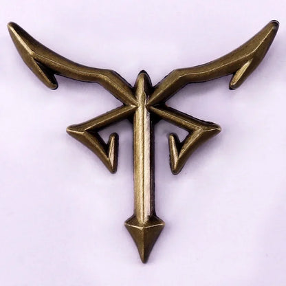 Los Iluminados Logo Badge Residen Evil 4 Video Game Inspired Enamel Pin