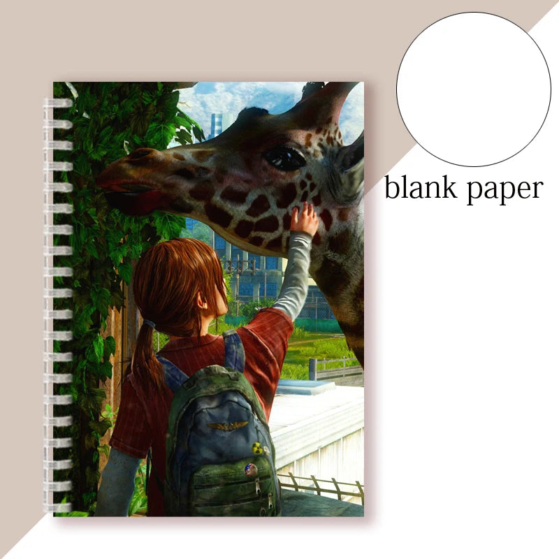 A5 Spiral The Last of Us Notebook Retro Journal Lined & Blank - Design 11 / A5 Available at 2Fast2See.co