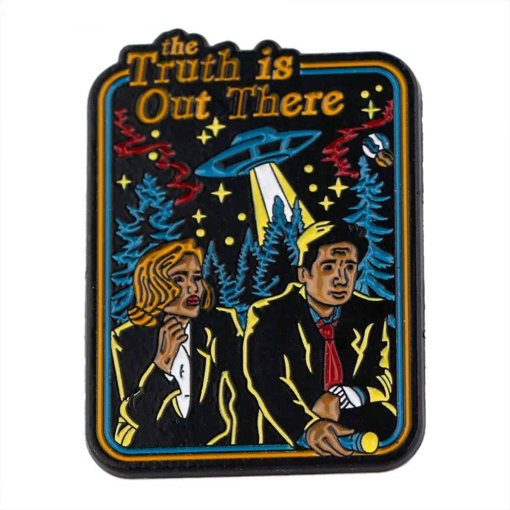 X Files Enamel Pins