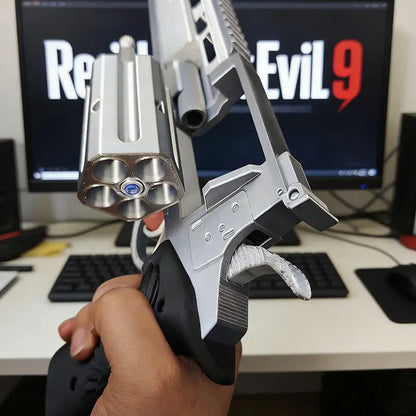 Resident Evil 9 Leon Scott Kennedy Hand Cannon Gun Collectible