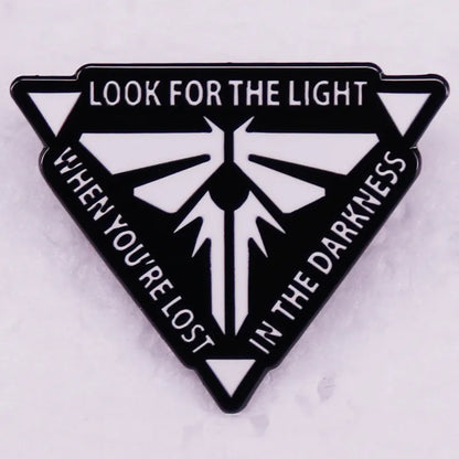 The Last of Us Look for The Light Enamel Pin - Available at 2Fast2See.co