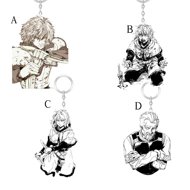Vinland Saga Anime Keychain Thorfinn Thorsson Acrylic Keychain