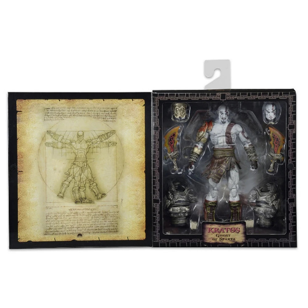 God of War NECA Kratos Action Figure - Ghost of Sparta - Available at 2Fast2See.co