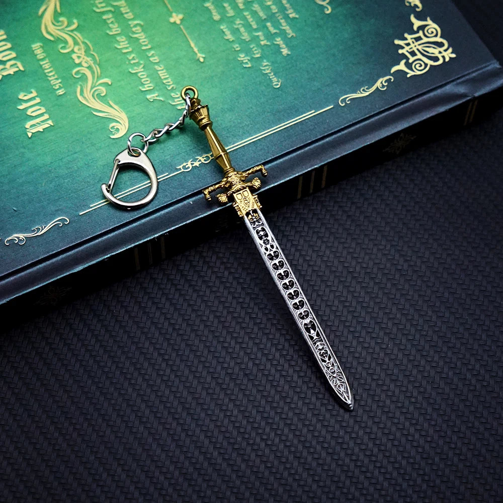 Dark Souls Sword of Night and Flame Keychain