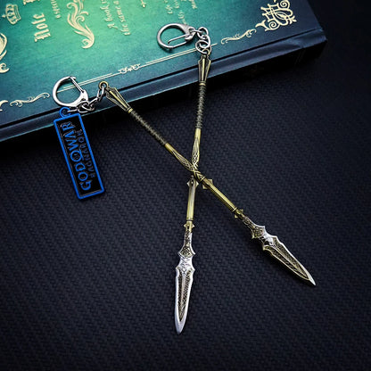 God of War 5 Ragnarok Draupnir Spear Keychain