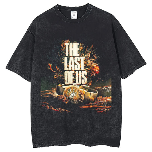 The Last of Us Joel's Watch Design Vintage Style Tshirt