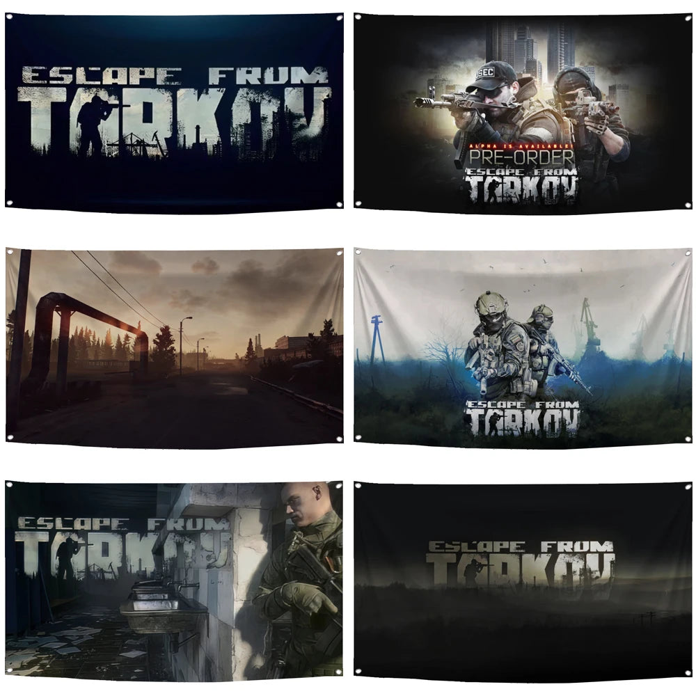 Escape From Tarkov Cinematic Fabric Banners - Available at 2Fast2See.co