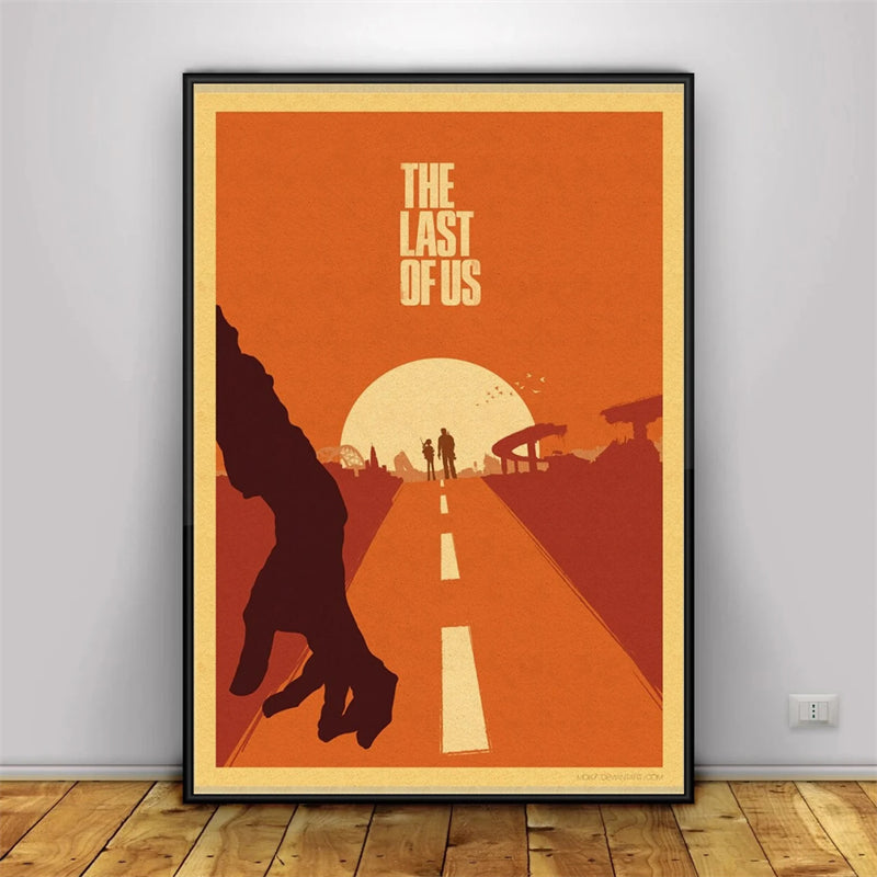 The Last Of Us Vintage Anime Posters - Option 5 / 21x30cm no frame Available at 2Fast2See.co