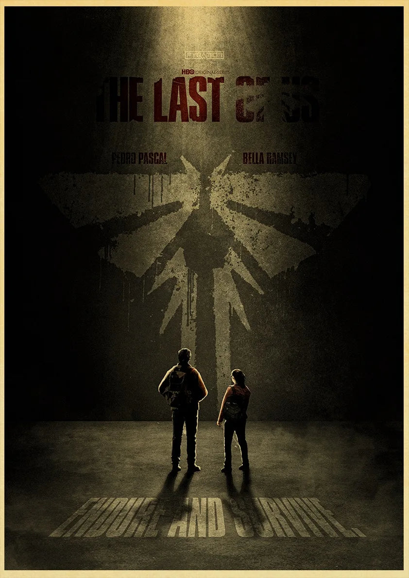 The Last of Us Ellie Part II Retro Poster - J / 20X30cm Available at 2Fast2See.co