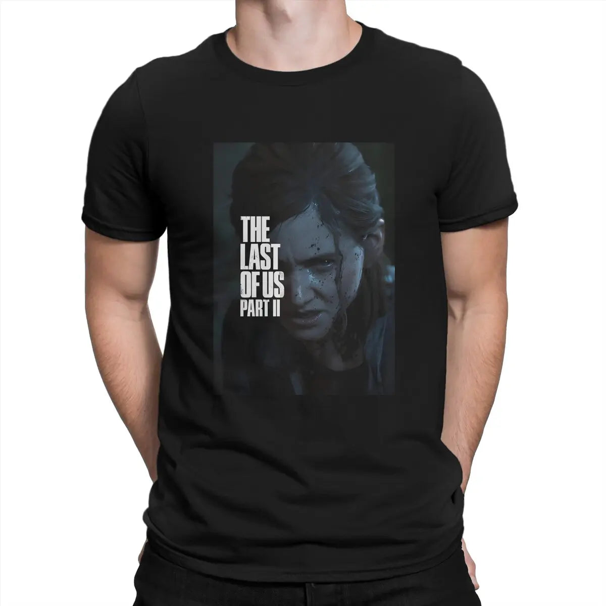 The Last of Us Part II Ellie Williams Tshirt - Black / XXL Available at 2Fast2See.co