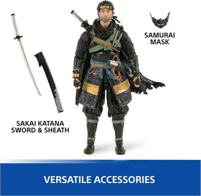 Ghost of Tsushima Spin Master PlayStation 6” Jin Sakai Samurai Action Figure