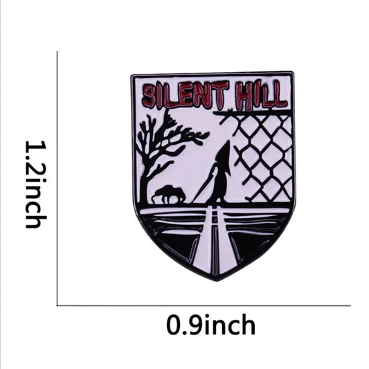 Silent Hill Horror Video Game Enamel Pin