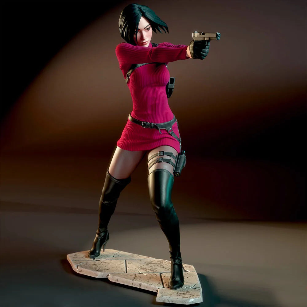 Resident Evil Ada Wong Figure Resin Kit - 1:18 Original Unpainted Figure for DIY Painting - Default Title Available at 2Fast2See.co