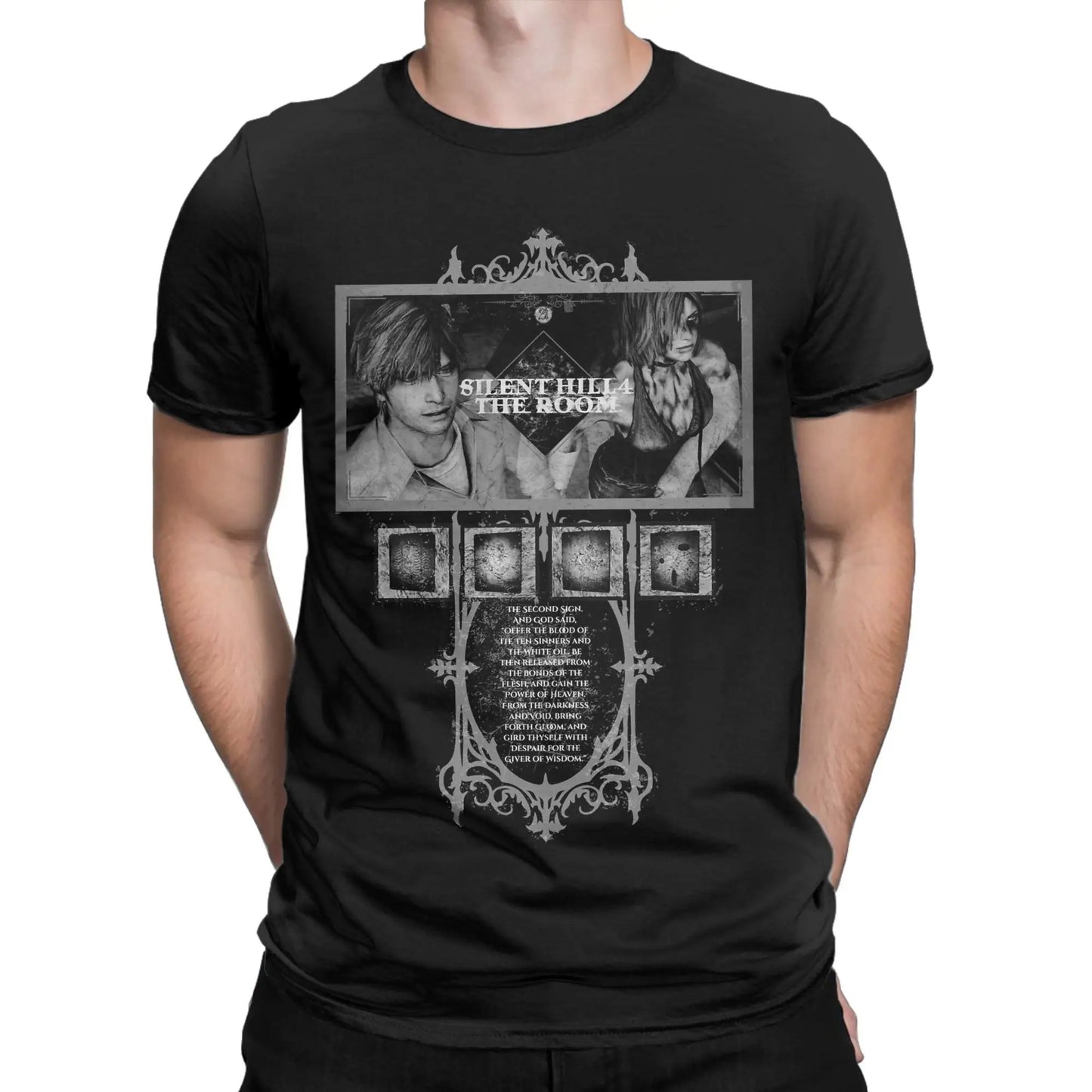 Silent Hill 4 The Room Horror Game Casual Cotton Tee
