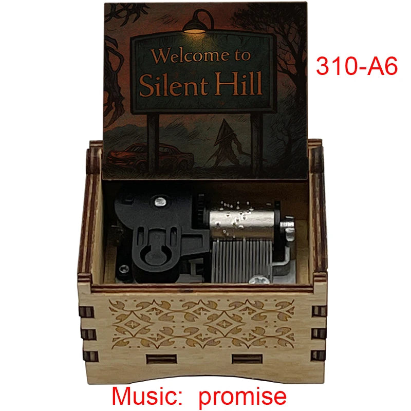 Silent Hill 2 Classic Soundtrack《Promise》Adapted 18-Tone Wooden Music Box