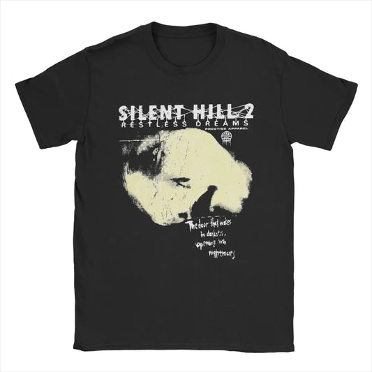 Silent Hill 2 Restless Dreams Casual Tshirt Pure Cotton Short Sleeve Tee