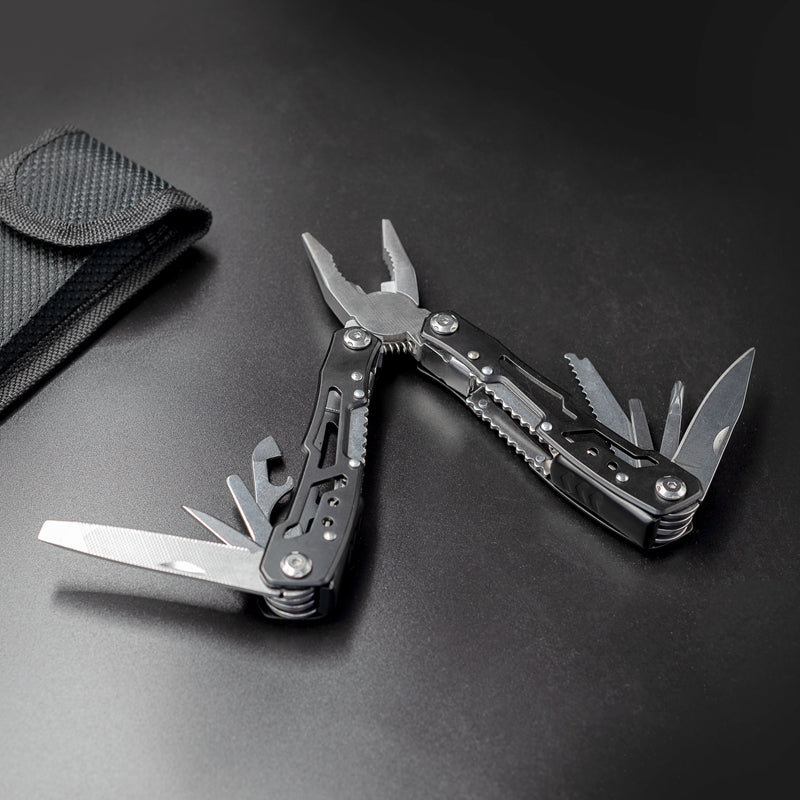 Survival Knife/Pliers Essential 14 in One Outdoor Multitool - Available at 2Fast2See.co