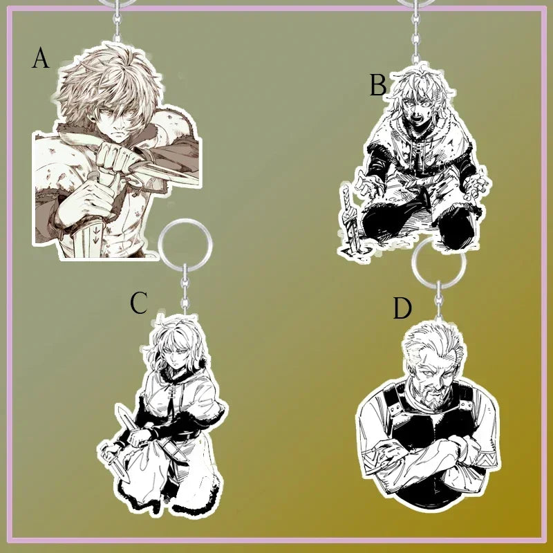 Vinland Saga Anime Keychain Thorfinn Thorsson Acrylic Keychain