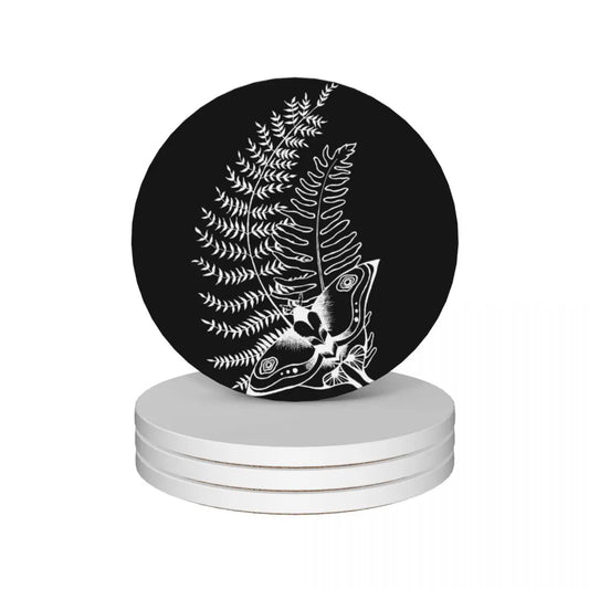 The Last of Us (Set of 4) Ellie's Tattoo Inspired V2 Ceramic Coasters Coffee Mug Coasters - Square / One Size Available at 2Fast2See.co