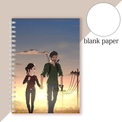 A5 Spiral The Last of Us Notebook Retro Journal Lined & Blank - Design 10 / A5 Available at 2Fast2See.co