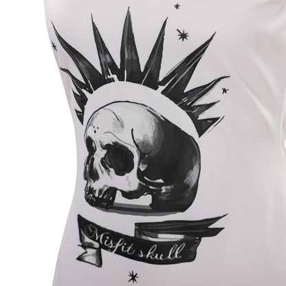 Life Is Strange Game Chloe Price Cosplay Costume White Sleeveless Top
