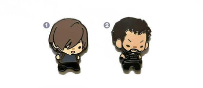 Resident Evil Leon Kennedy Metallic Pin Brooch
