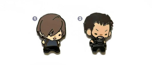 Resident Evil Leon Kennedy Metallic Pin Brooch