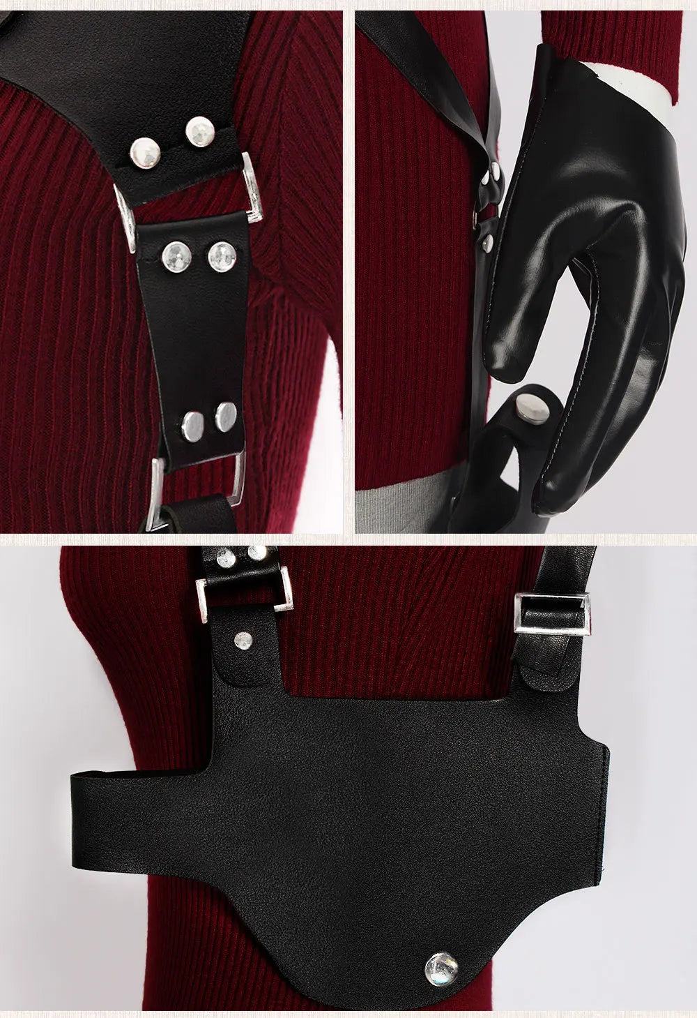 Resident Evil 4 Ada Wong Cosplay Full Set Outfit Cosplay Suit