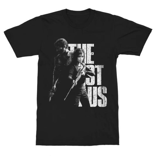 The Last of Us Part I Classic Gaming Design Cotton Black T-shirt