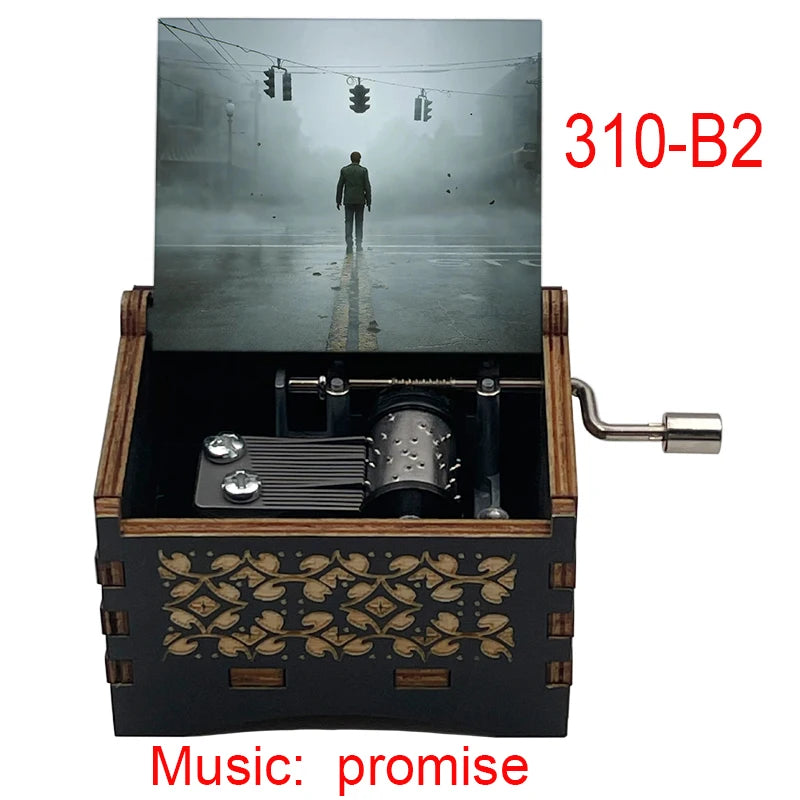 Silent Hill 2 Classic Soundtrack《Promise》Adapted 18-Tone Wooden Music Box