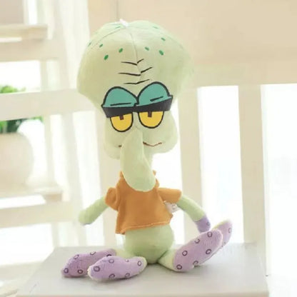 SpongeBob SquarePants All Character's Plushies - Squidward - 40cm Available at 2Fast2See.co