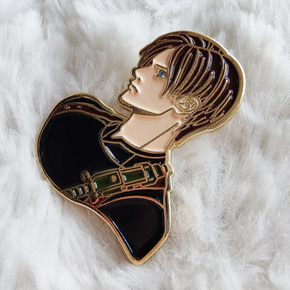 Leon Kennedy Enamel Pin