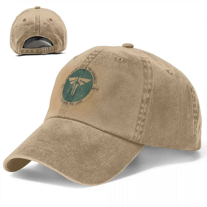 The Last of Us Hat Firefly Logo Look For The Light Vintage Cap - Available at 2Fast2See.co