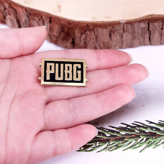 PUBG Game Logo Enamel Pin - PUBG Game Logo Enamel Pin Available at 2Fast2See.co