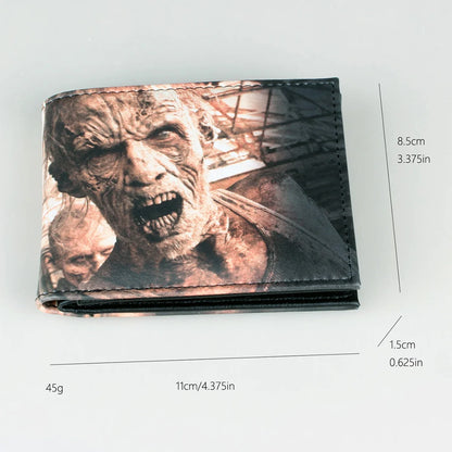 Gaming Survival Zombie Wallet ID Credit Card Holder