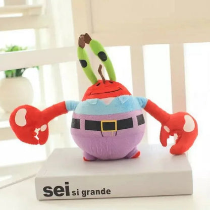 SpongeBob SquarePants All Character's Plushies - Mr. Krabs - 25cm Available at 2Fast2See.co