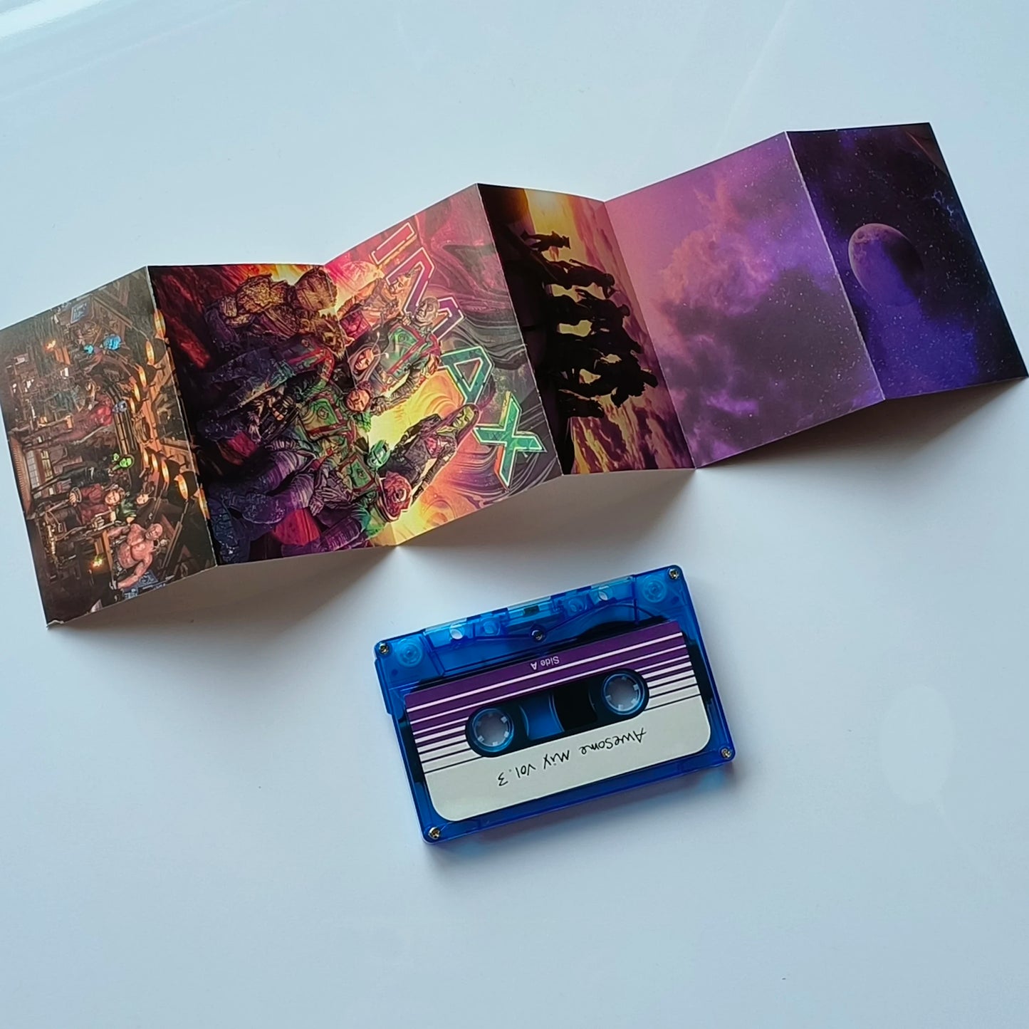 Avengers Guardians of the Galaxy Tyler Bates Music Tape Star-Lord Groot OST Album Cassettes