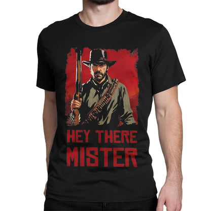 Red Dead Redemption Casual "HEY THERE MISTER" Arthur Morgan Tshirt