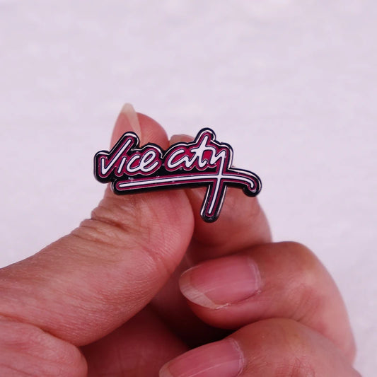 Grand Theft Auto Vice City Enamel Pin