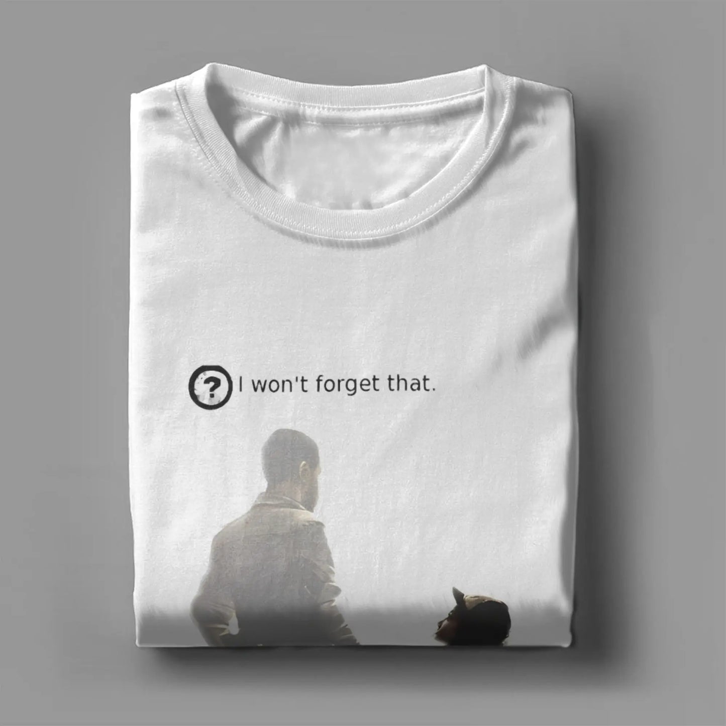 The Walking Dead I Wont Forget That Clementine  & Lee Tshirt