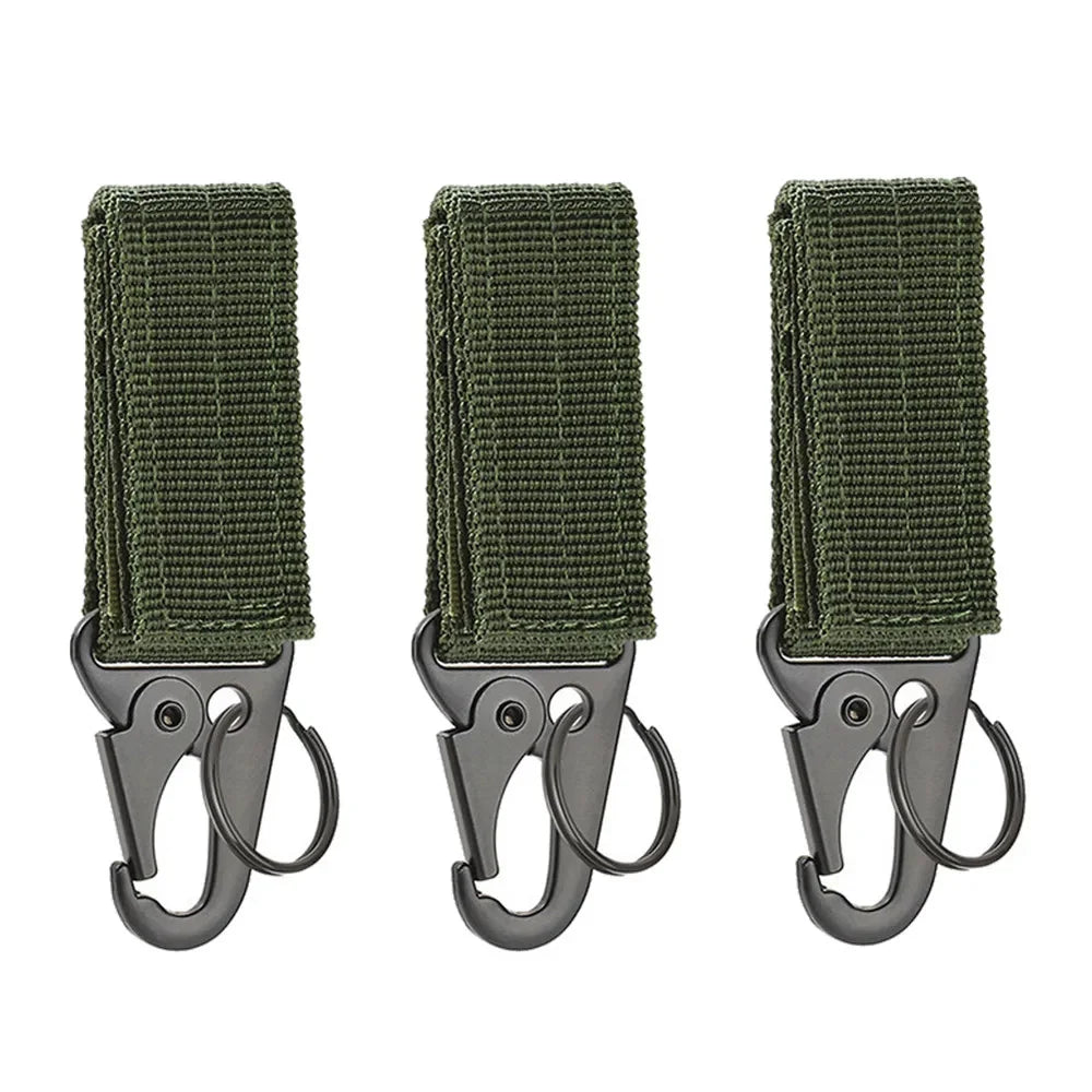 Tactical Outdoor Carabiner with Keychain - Green Available at 2Fast2See.co