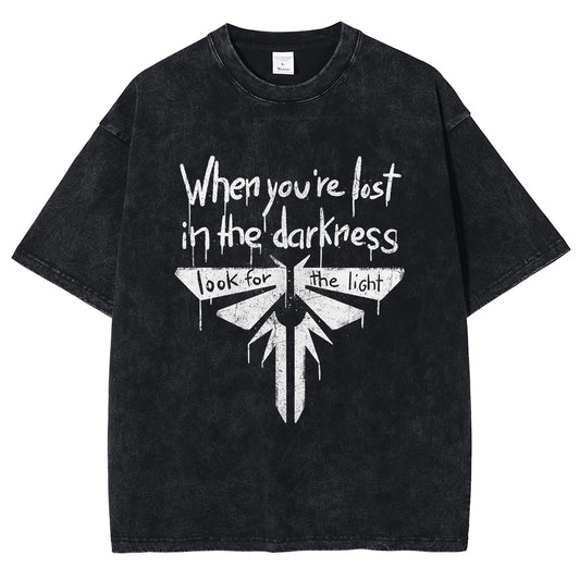 The Last of Us Fireflies Look For The Light Vintage Tshirt