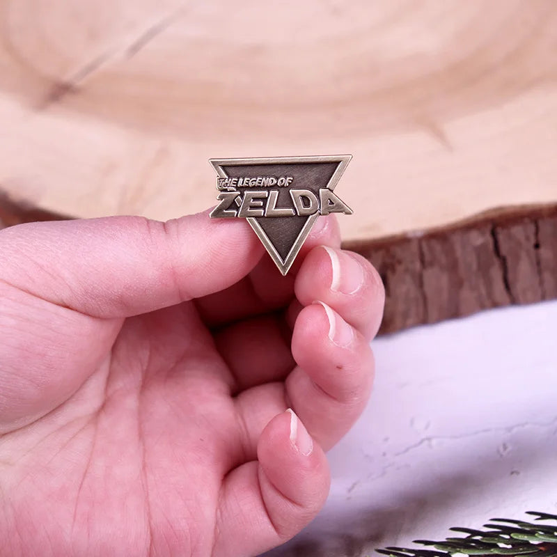 The Legend of Zelda Vintage Game Logo Enamel Pin