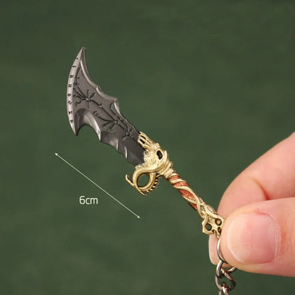 God of War Kratos Blade and Weapons Keychains - Weapon 5 Available at 2Fast2See.co