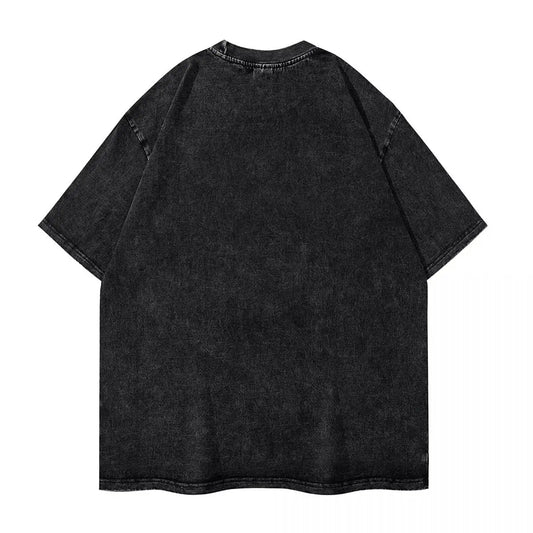 Call Of Duty Black Ops 6 Washed Tshirt Simple Casual Top - Vintage Black / S Available at 2Fast2See.co