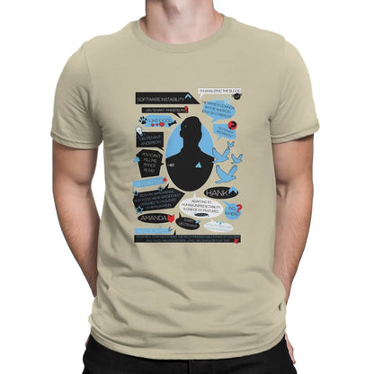Detroit Become Human I Like Dogs Aesthetic DBH Tshirt